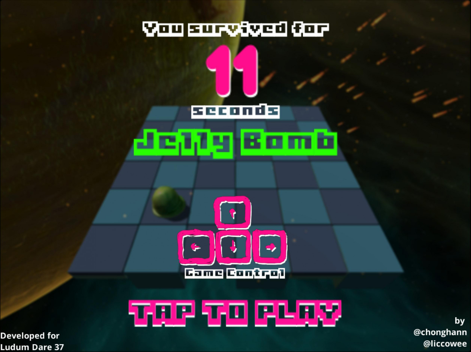 Jelly Bomb - Ludum Dare 37 (itch) - кадр 3