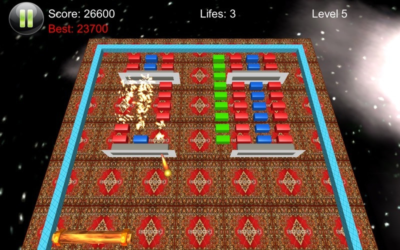 Block Smasher - 3D Arcade Action Reaction Brick Breaker Game - кадр 7