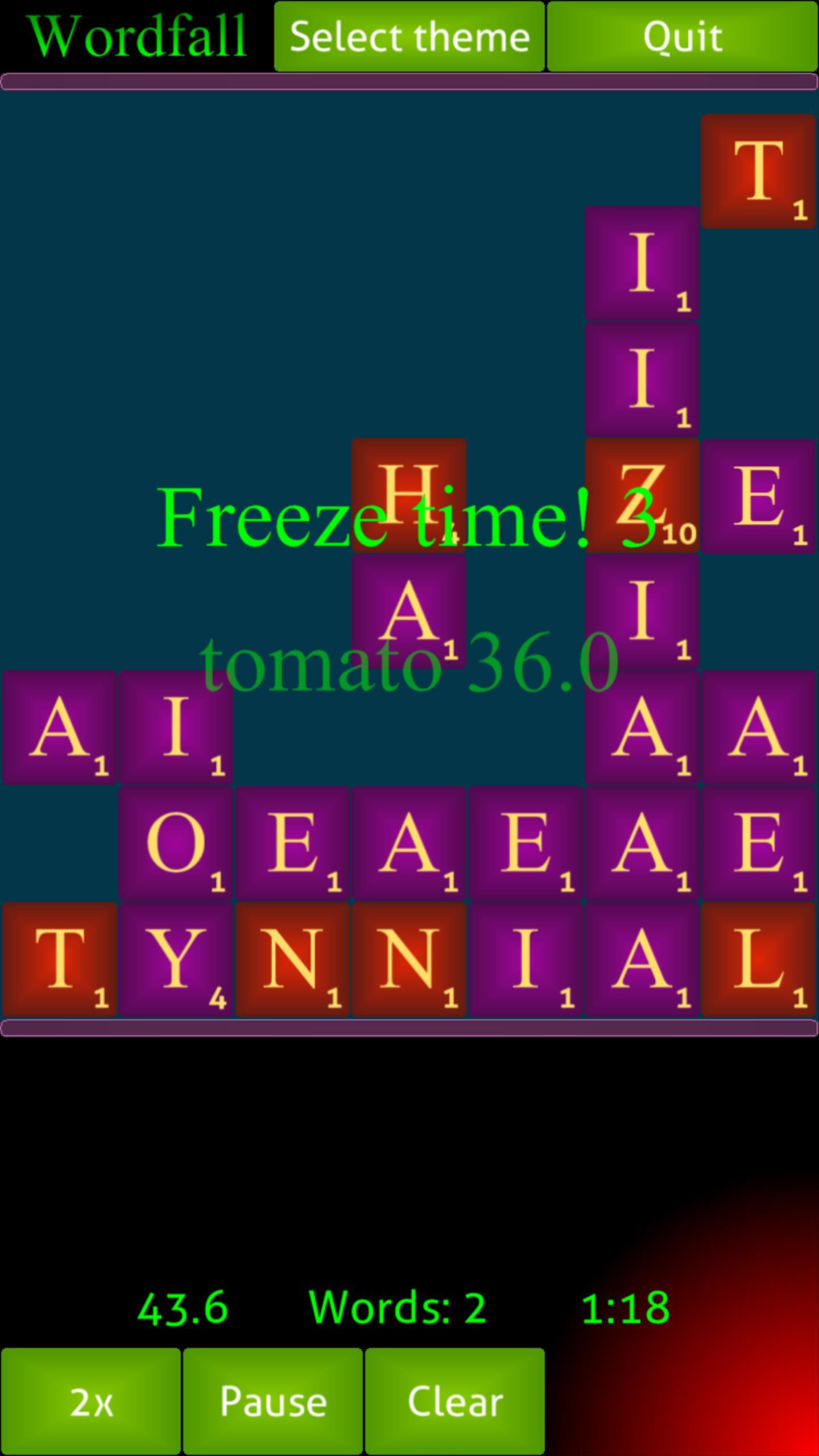 Wordfall (itch) - кадр 9