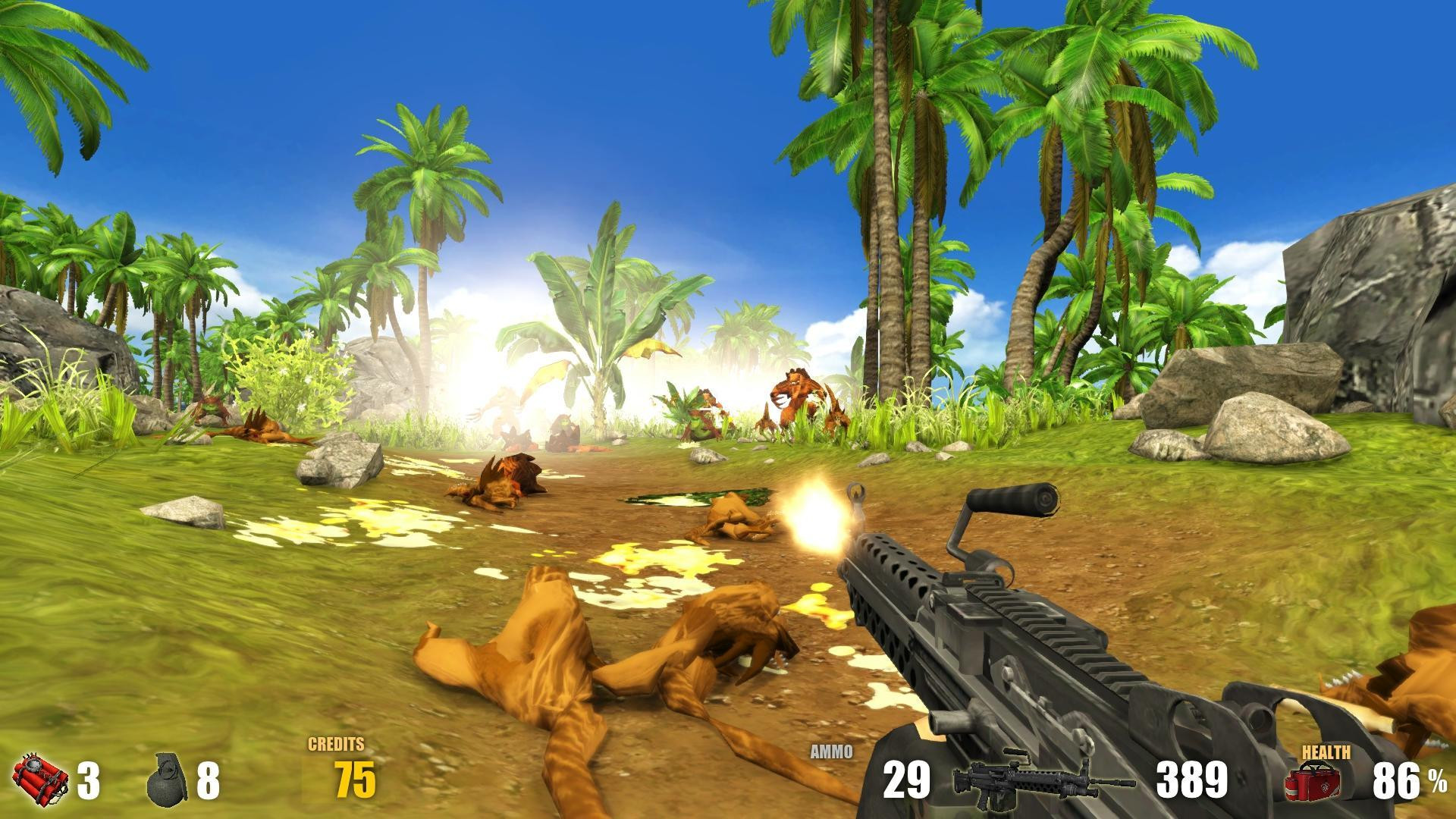 Action Alien: Tropical Mayhem - кадр 9