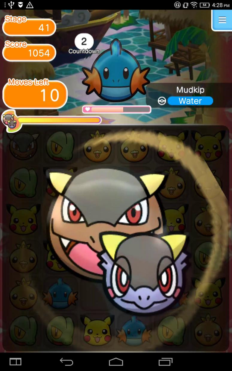 Pokémon Shuffle Mobile - кадр 6