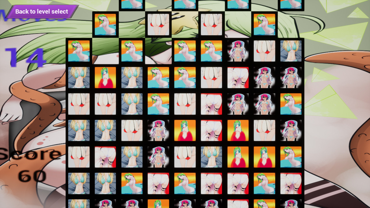 Triple Otakus Puzzle - кадр 5