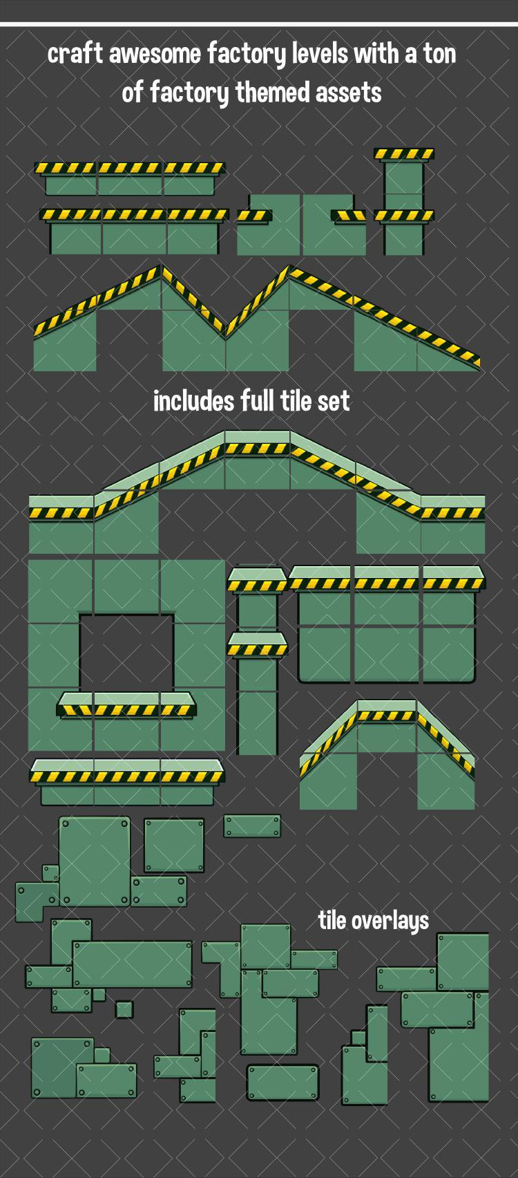 Mega factory scene creation pack (itch) - кадр 2