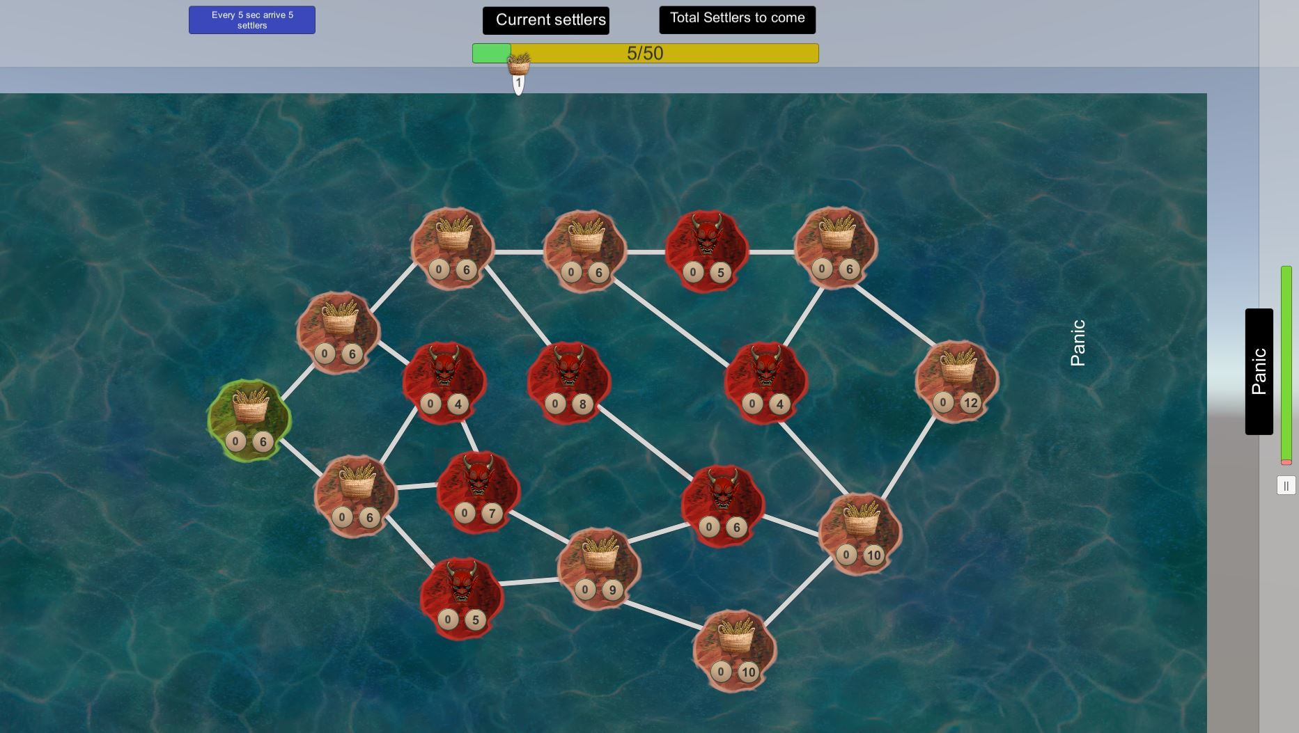 Unwelcoming islands (itch) - кадр 1