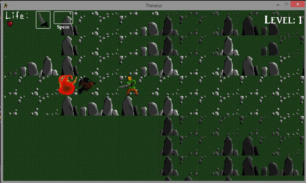 Theseus (7DRL) (itch) - кадр 2