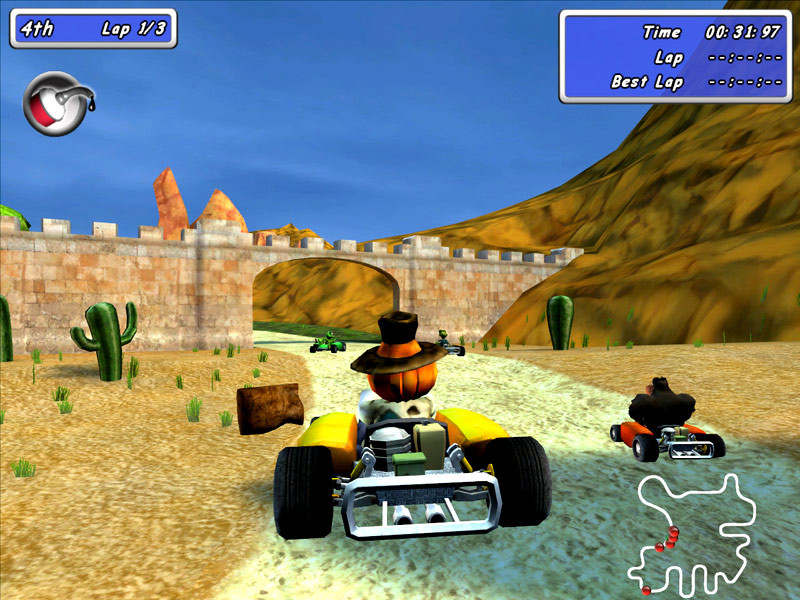 Moorhuhn Kart Thunder - кадр 4