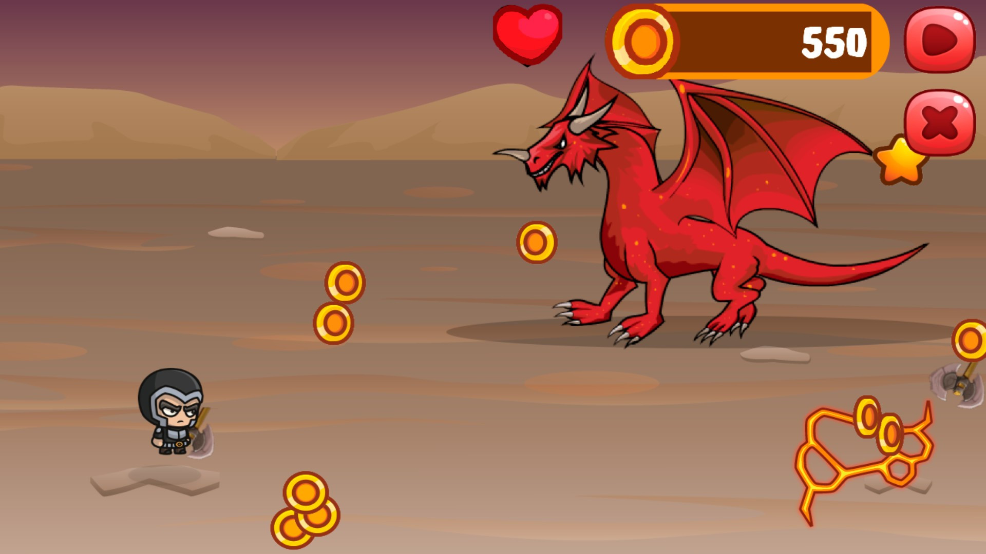 Brave knight runner - кадр 4