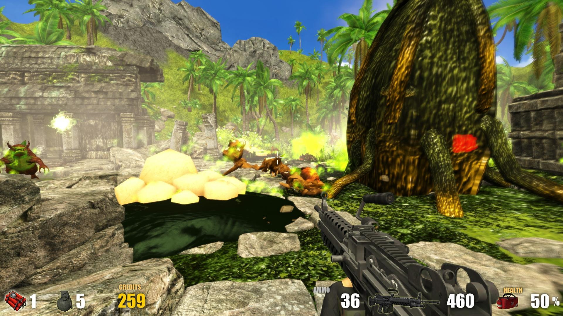 Action Alien: Tropical Mayhem - кадр 10