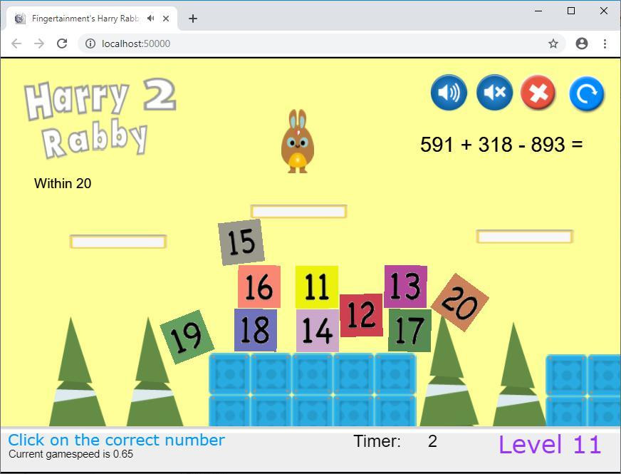HarryRabby2 Add & Subtract 3-digit Numbers FREE (itch) - кадр 4