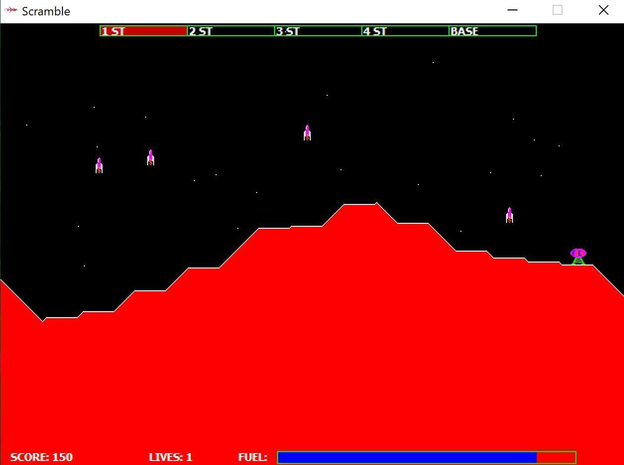 SCRAMBLE (itch) (J&B Software 84) - кадр 4