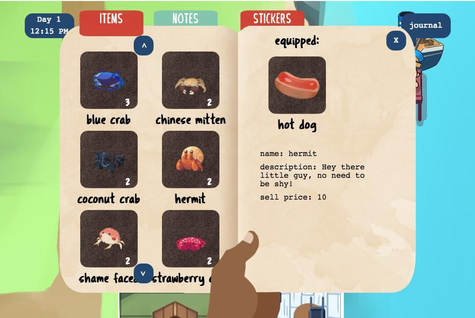 Crustacean Vacation (itch) - кадр 2