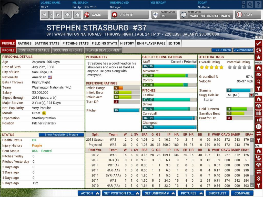 Out of the Park Baseball 14 - кадр 11