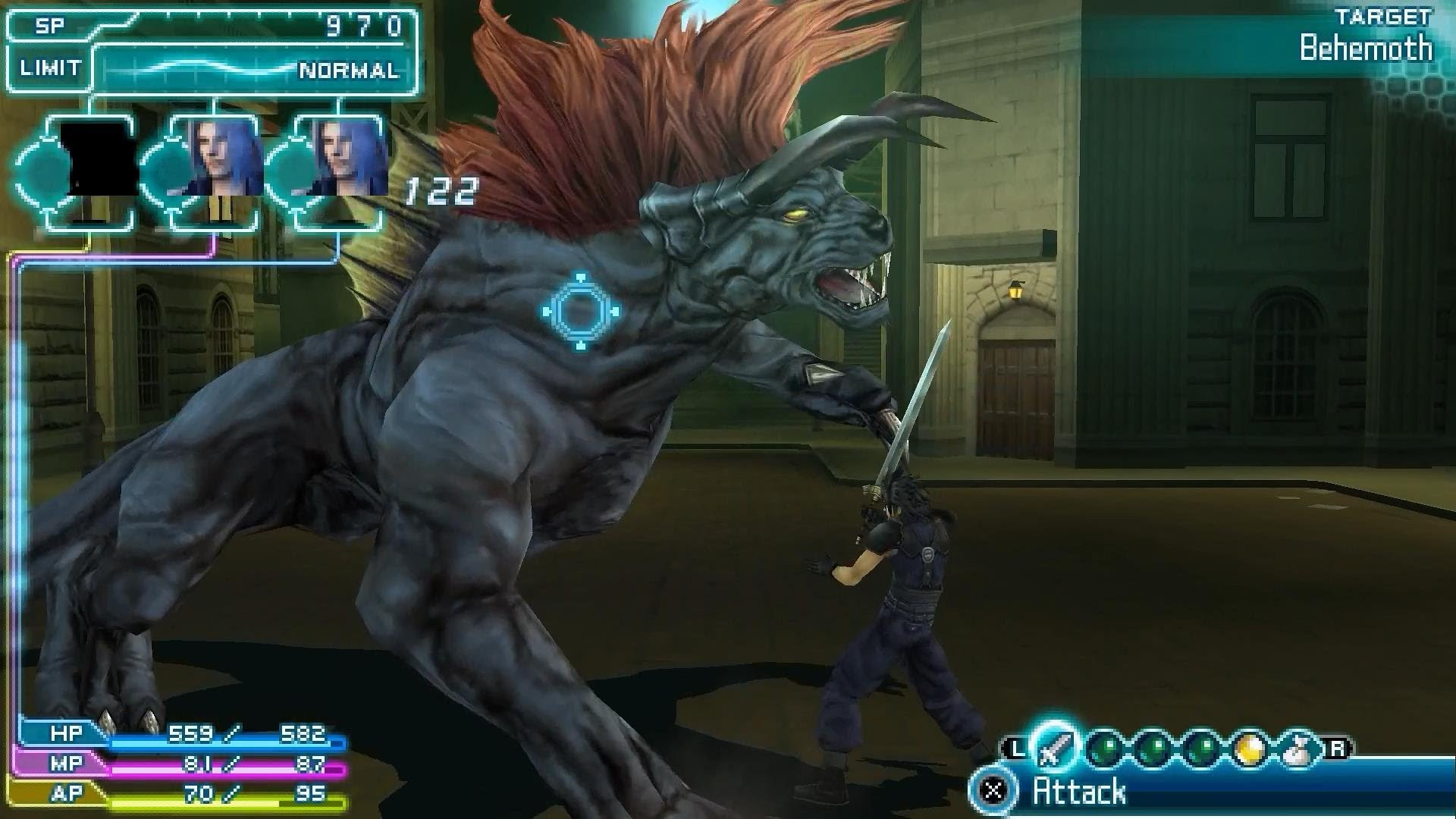Crisis Core: Final Fantasy VII - кадр 2