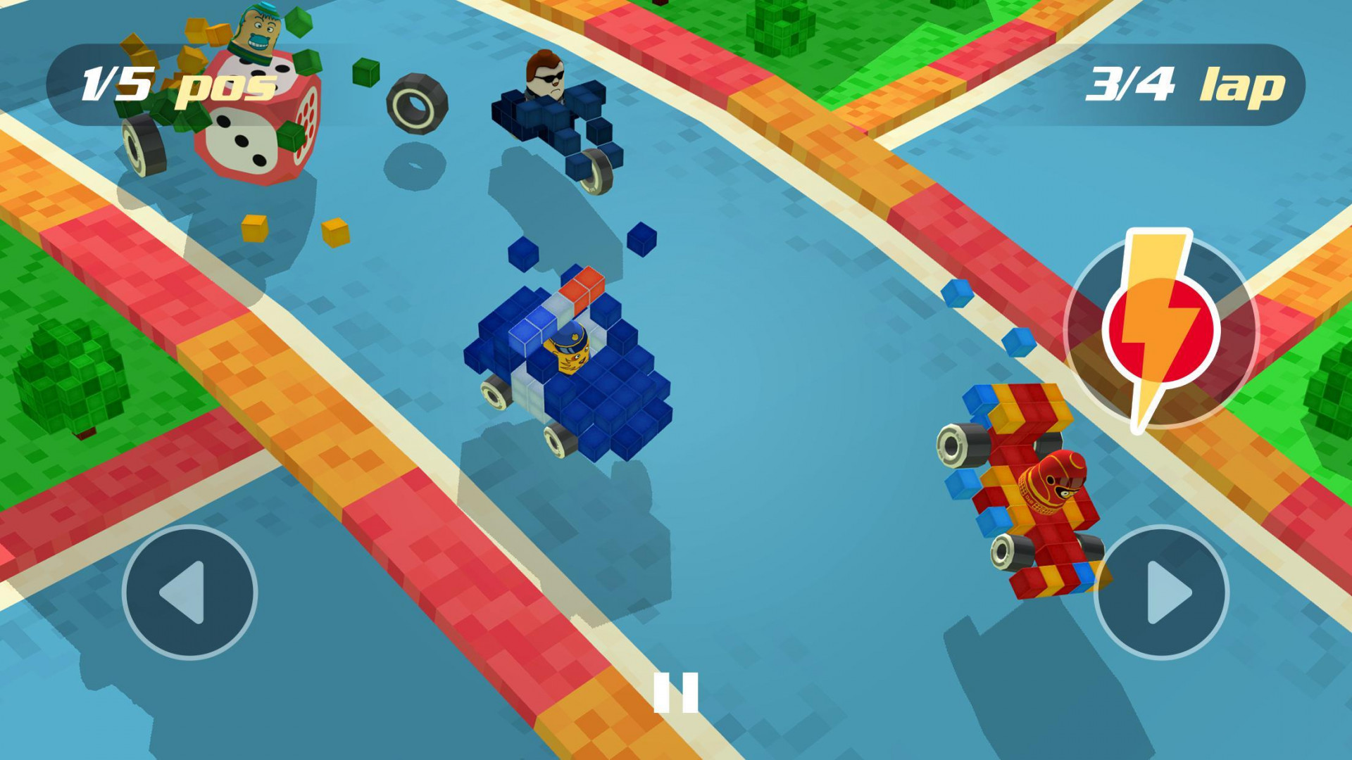 Blocky Racing (itch) - кадр 4
