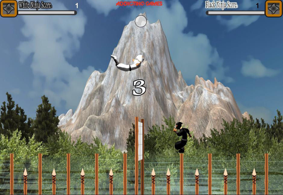 Ninja Volleyball HD (itch) - кадр 2