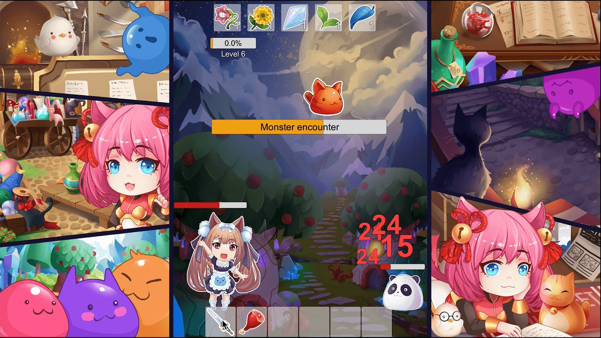 Slime Age: Parody MMORPG Clicker - кадр 5