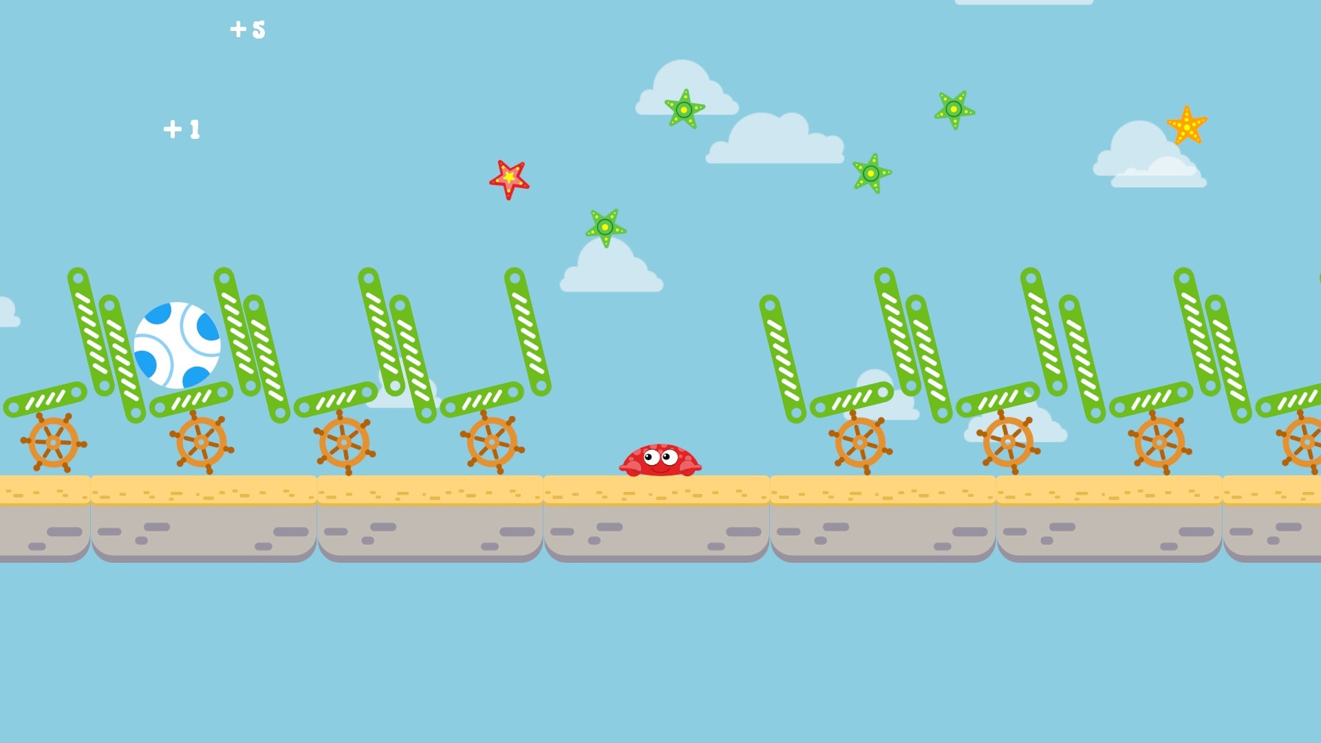 Crabby Ball (PC demo) (itch) - кадр 4