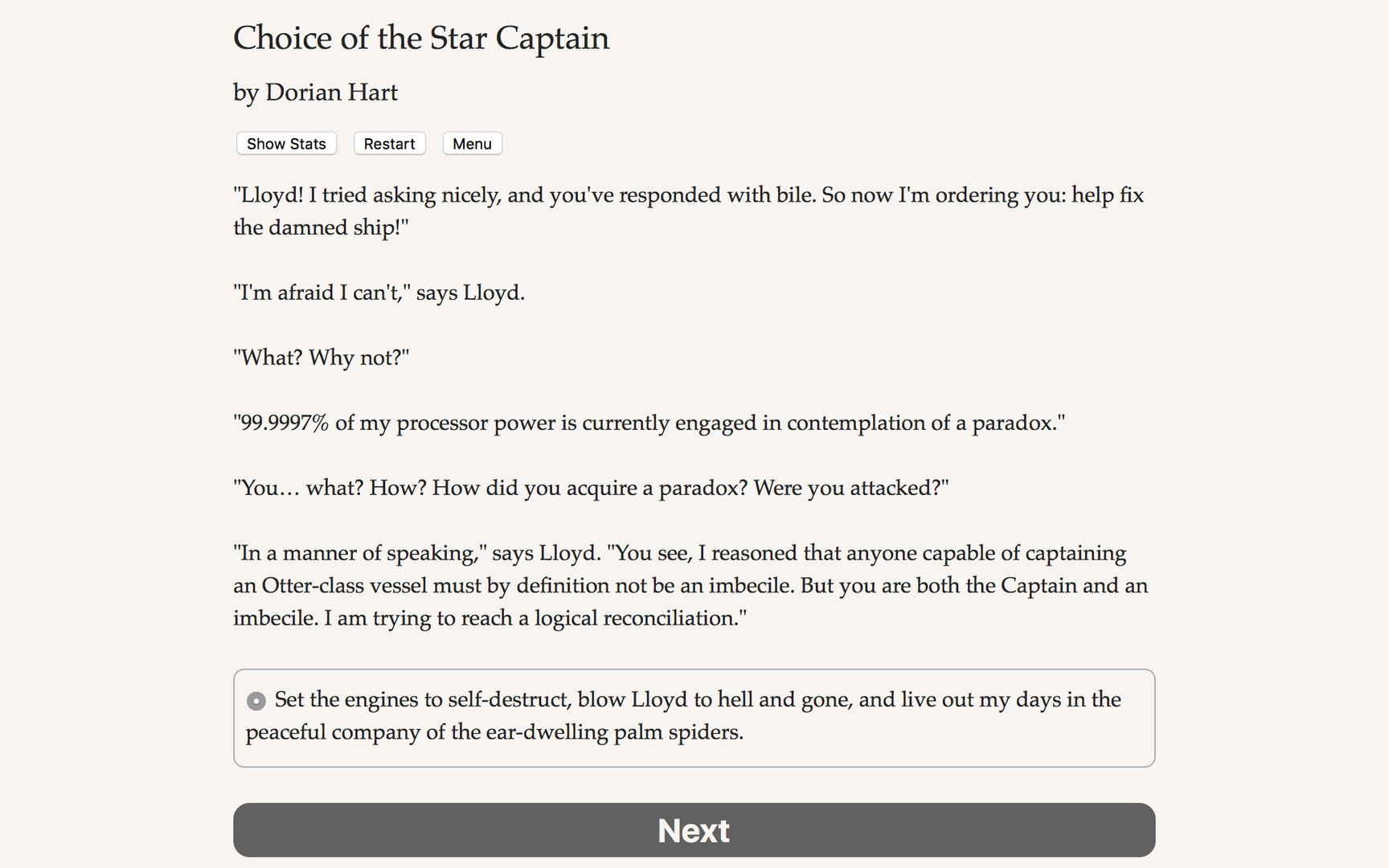 Choice of the Star Captain - кадр 3