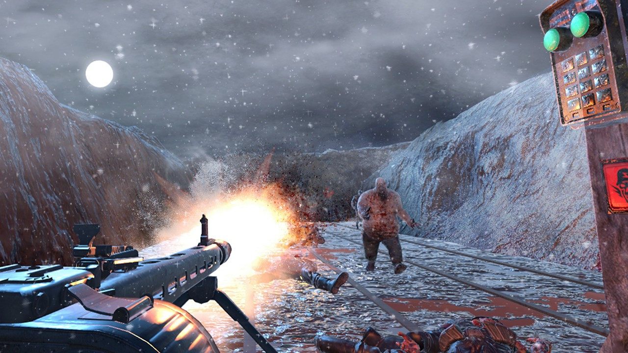 World War 2 Winter Gun Range VR Simulator - кадр 6