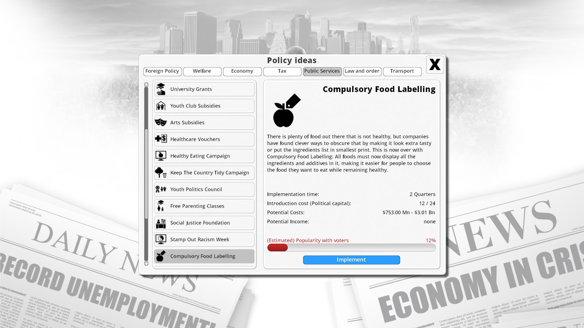 Democracy 3: Social Engineering - кадр 4