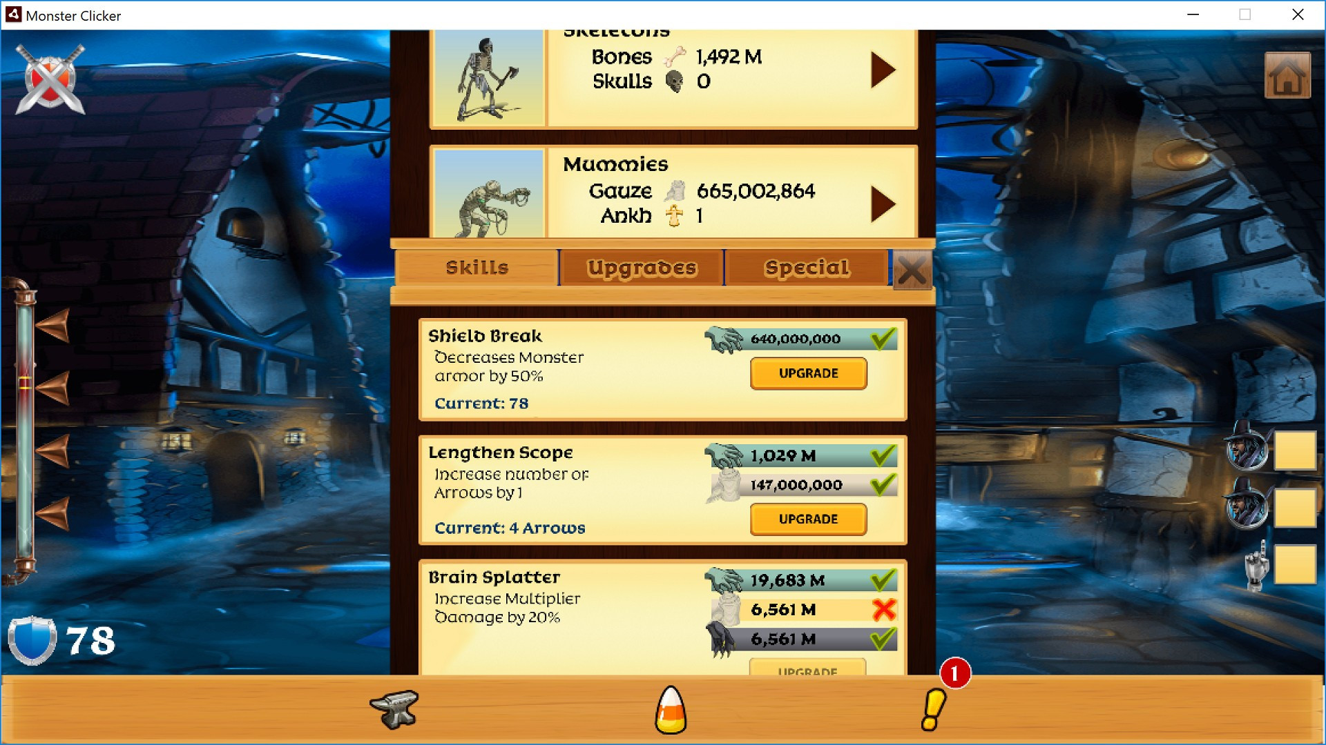 Monster Clicker: Idle Halloween Strategy - кадр 5