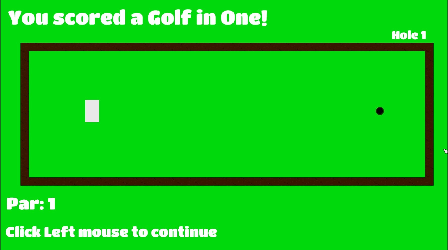 Golf in One (itch) - кадр 4