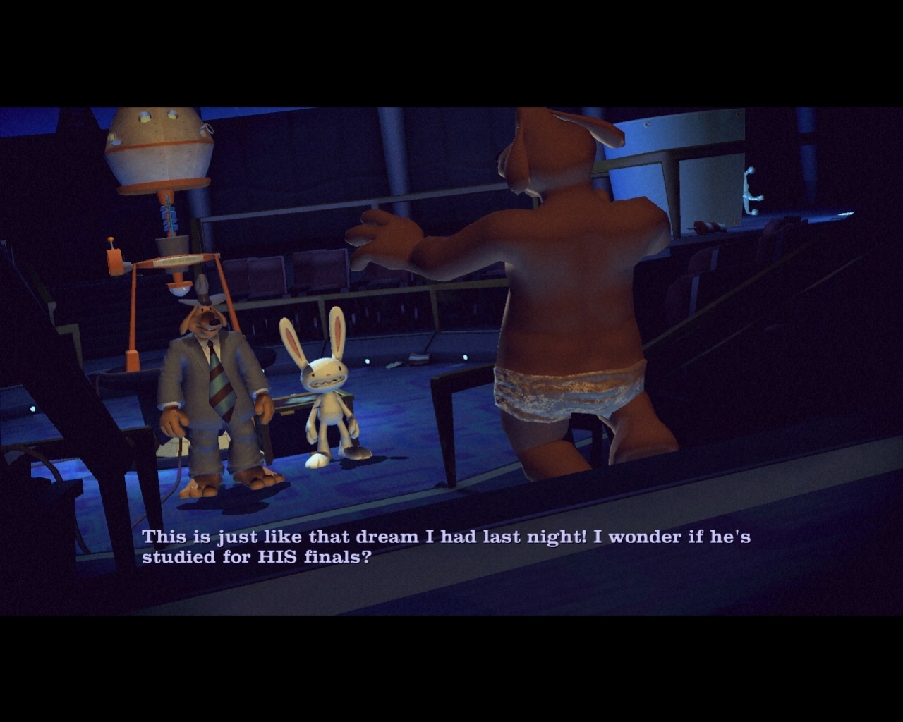 Sam & Max: The Devil's Playhouse Episode 3: They Stole Max's Brain! - кадр 12