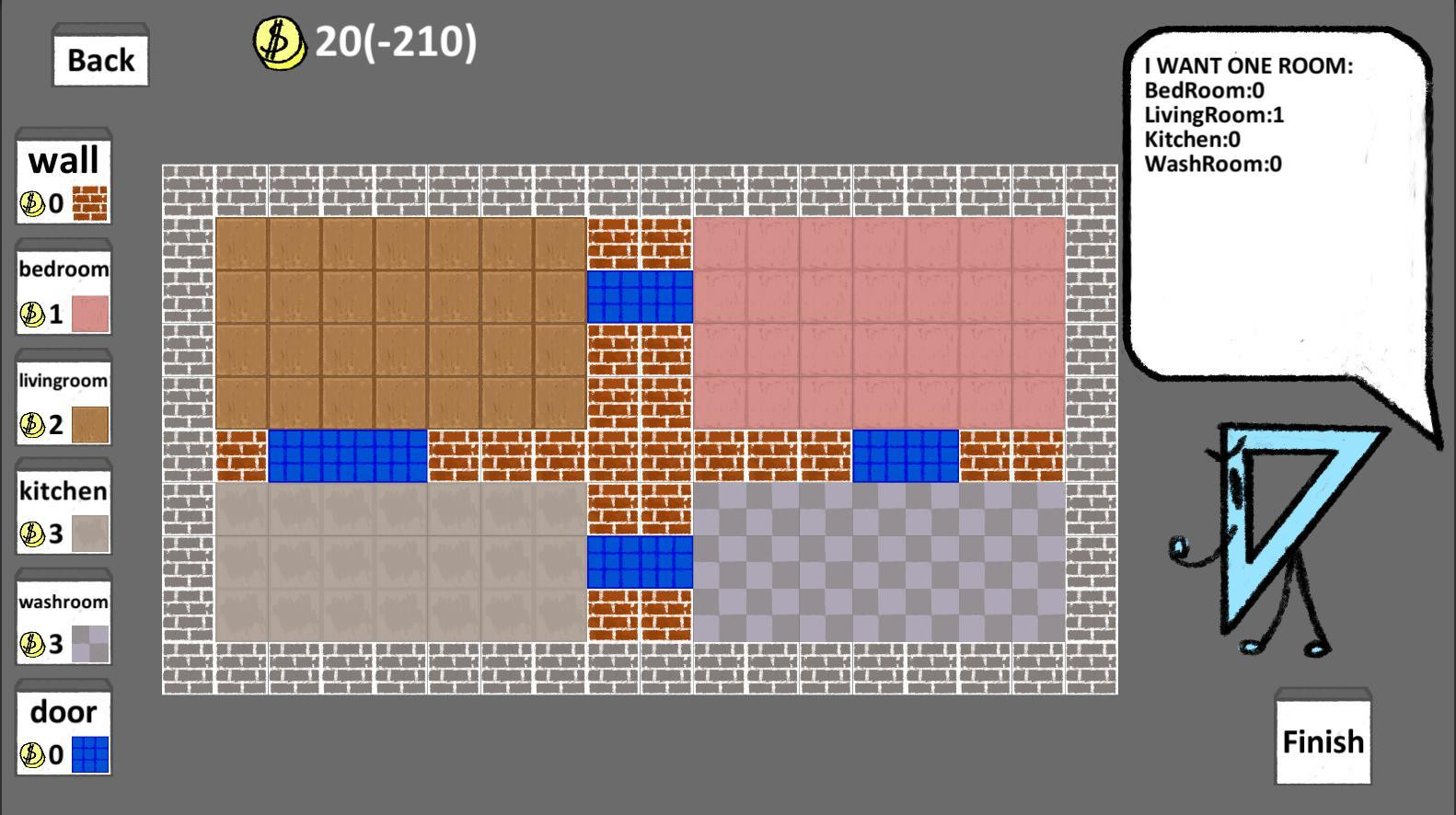 Design One Room (itch) - кадр 4