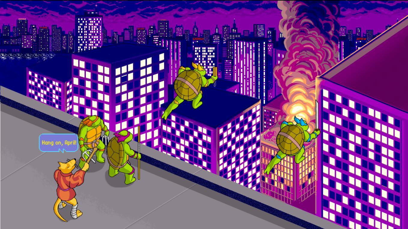 Tmnt arcade hd remaster (itch) - кадр 5