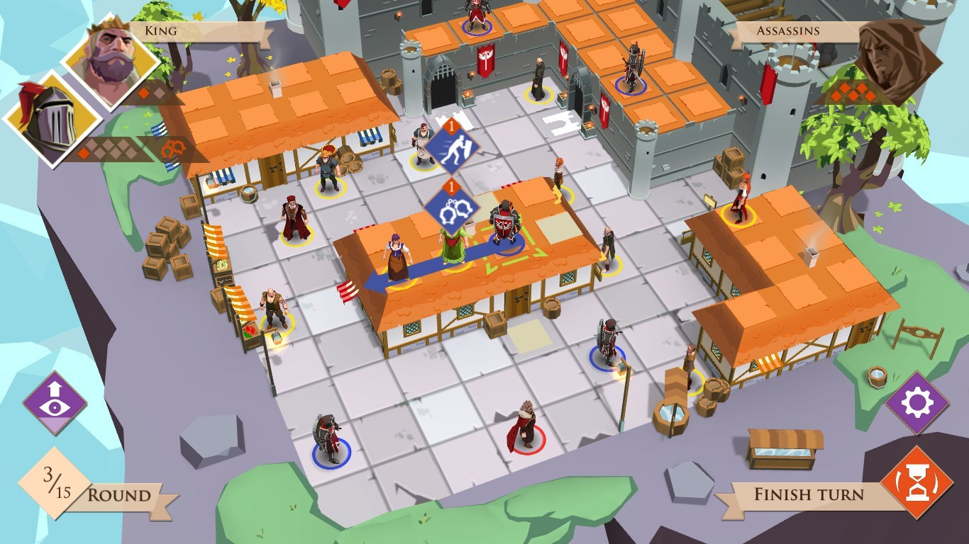 King and Assassins: The Board Game - кадр 9