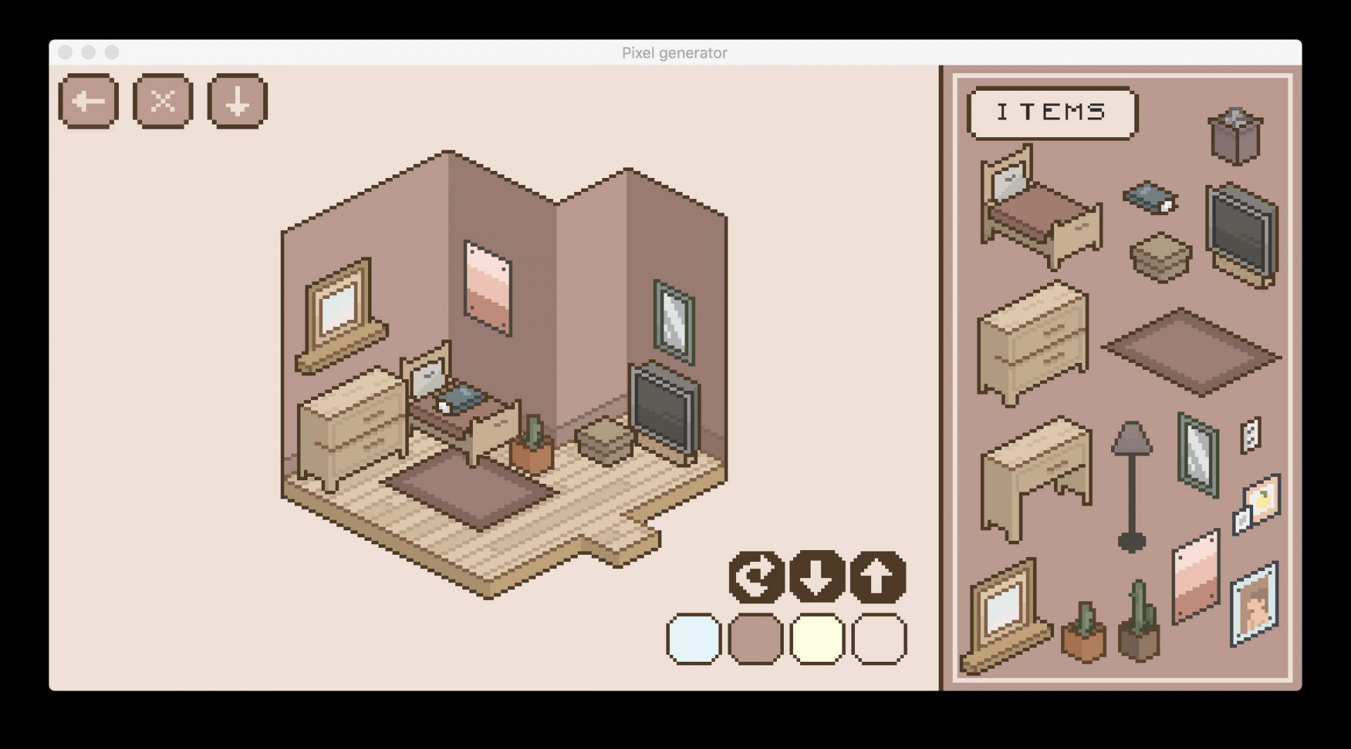 Pixel Room Generator (itch) - кадр 2