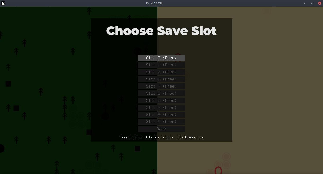 Evol ASCII (itch) - кадр 3