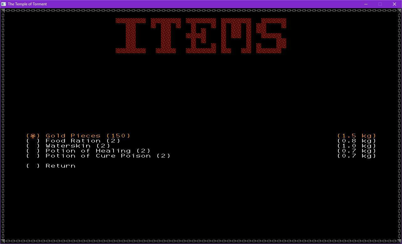 The Temple of Torment (itch) - кадр 4