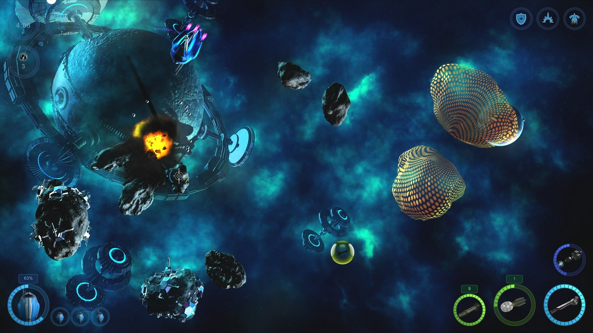 The Galactic Asteroids Patrol (itch) - кадр 4