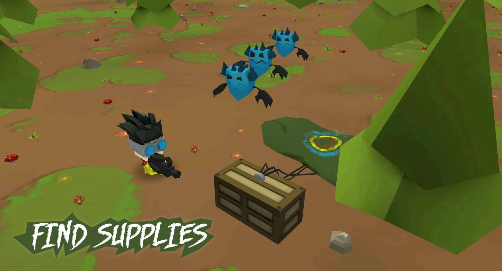 Deadly forest: shelter survival (Android) (itch) - кадр 2