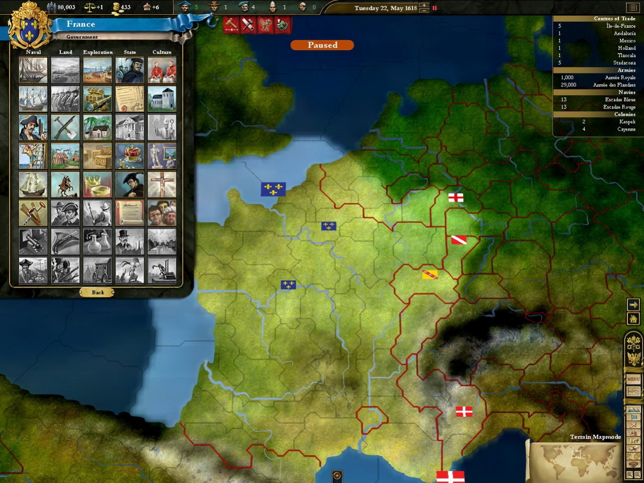 Europa Universalis 3: In Nomine - кадр 15