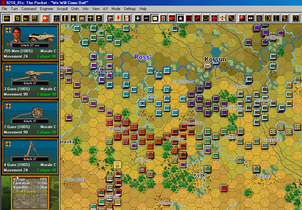 Panzer Campaigns: Korsun '44 - кадр 3