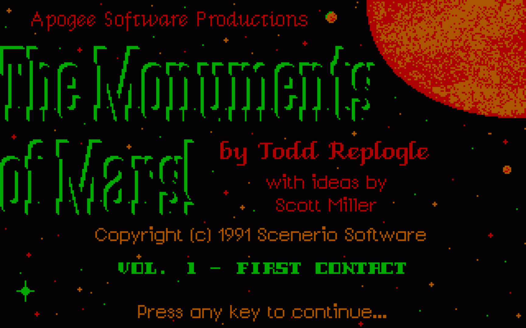 Monuments of Mars - кадр 3