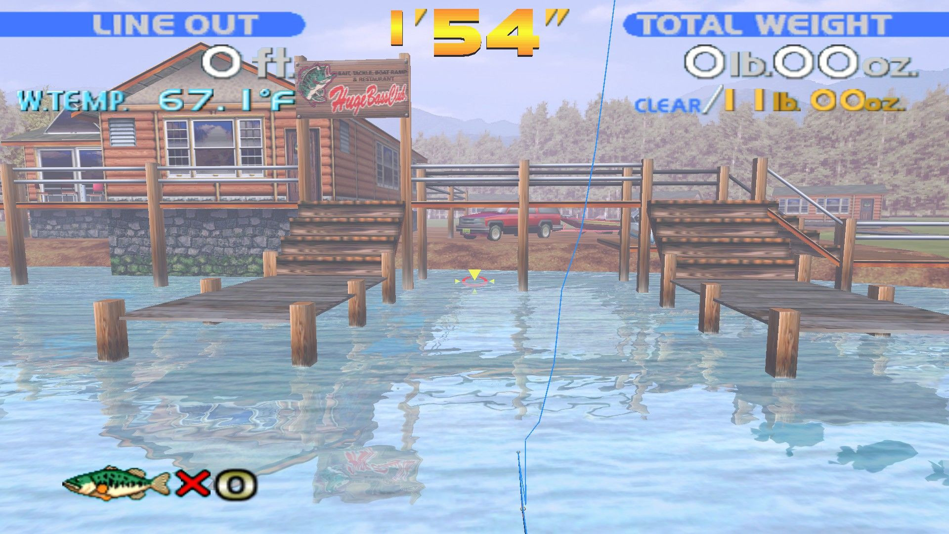 Sega Bass Fishing (1999) - кадр 5