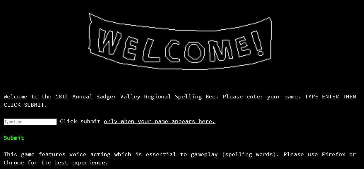 Regional Spelling Bee (itch) - кадр 3