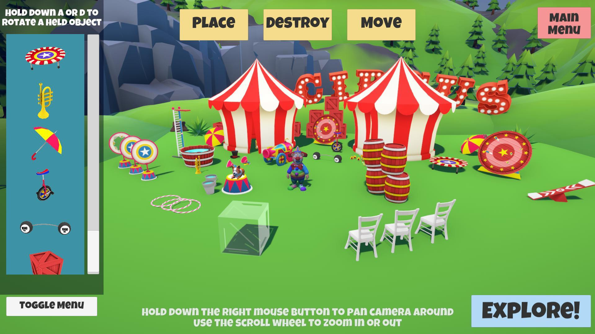 Bobo Bounco: Circus Dreams (itch) - кадр 3