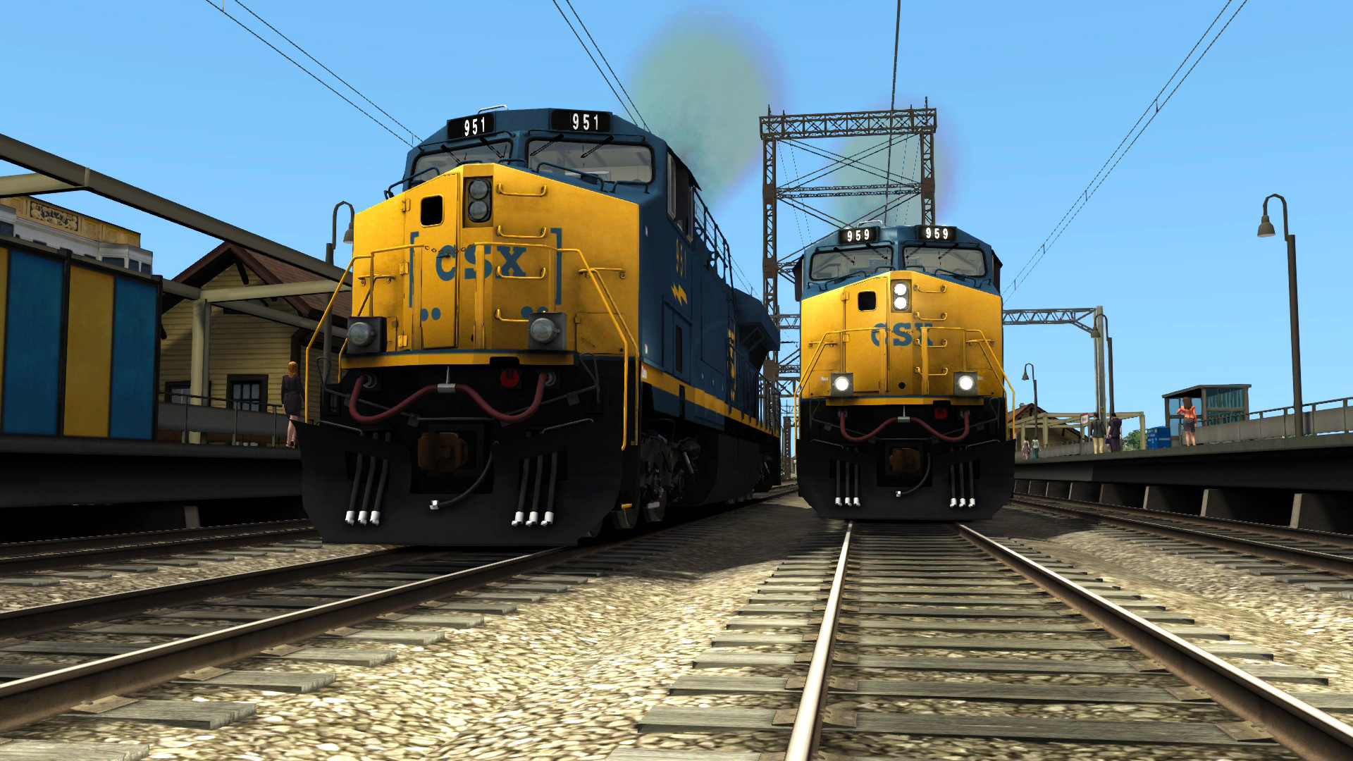 CSX ES44AC Add-on Livery - кадр 5