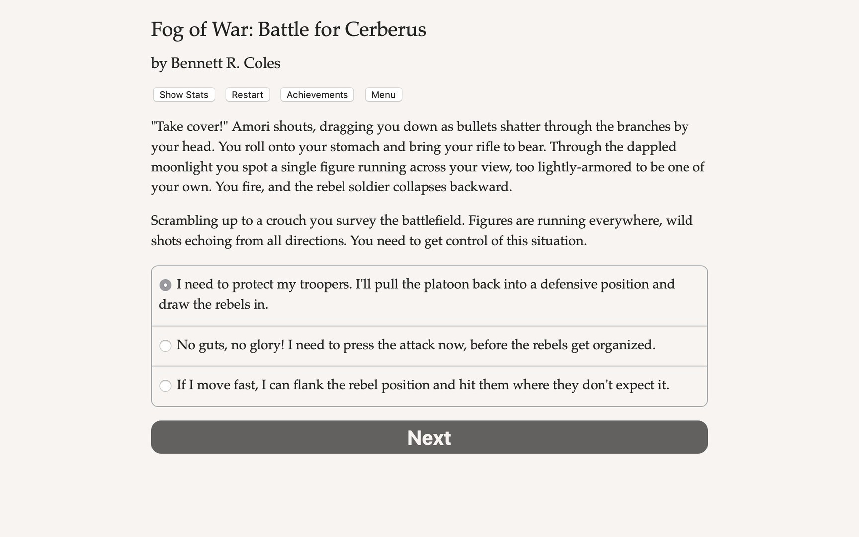 Fog of War: The Battle for Cerberus - кадр 3