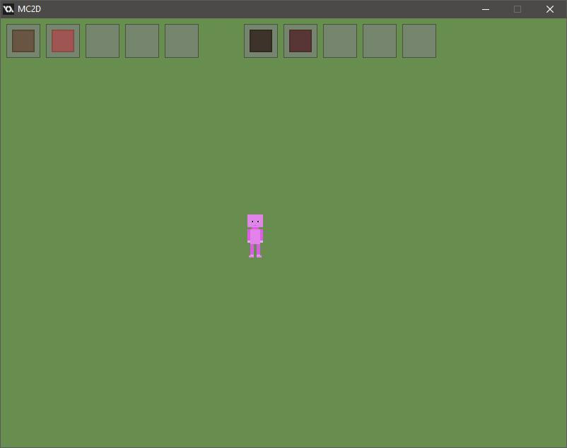 MC2D ALPHA 0.2.0 [Minecraft Topdown] (itch) - кадр 4