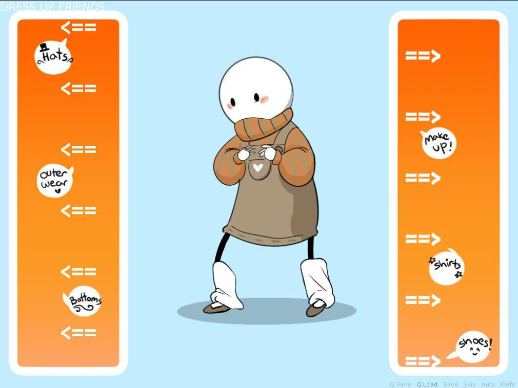 MSPAReader: Dress Up Friends! (itch) - кадр 2