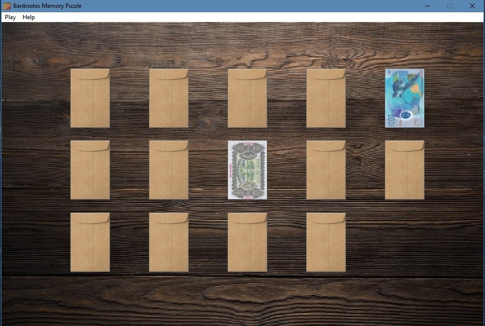 Banknotes Memory Puzzle (itch) - кадр 3