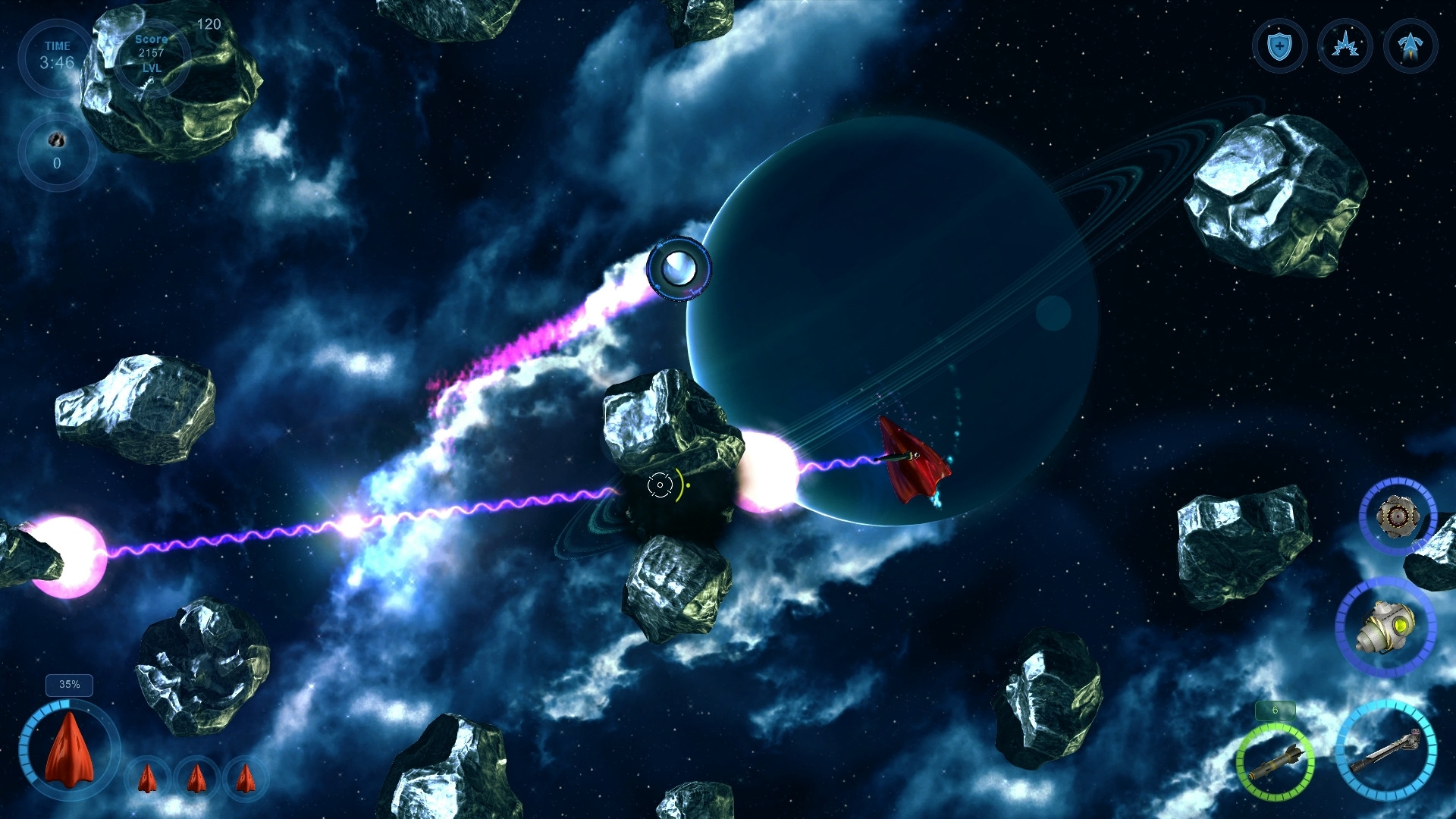 The Galactic Asteroids Patrol (itch) - кадр 5