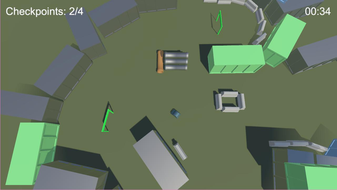 Scrap Yard Racing (itch) - кадр 2