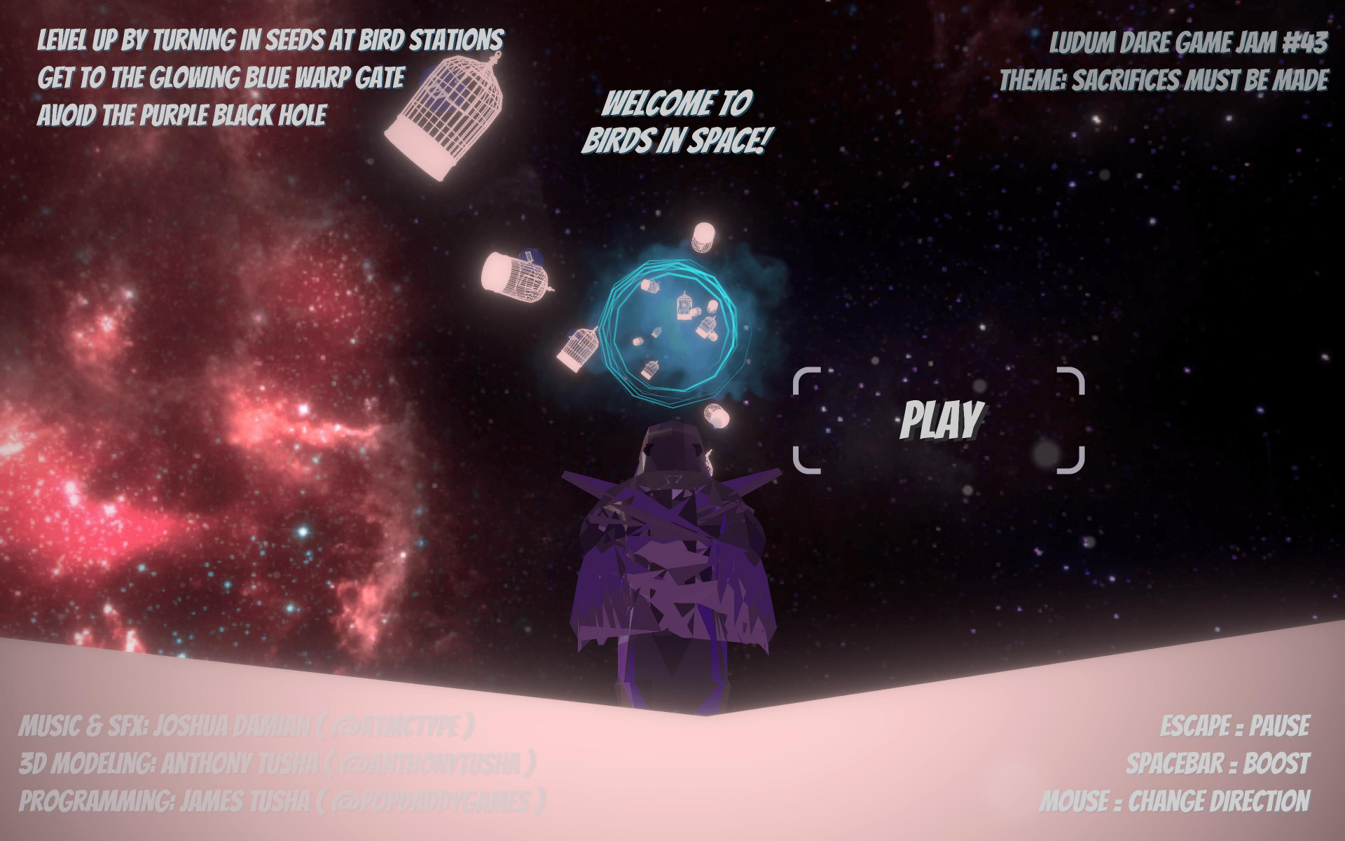 Birds in Space (itch) - кадр 4