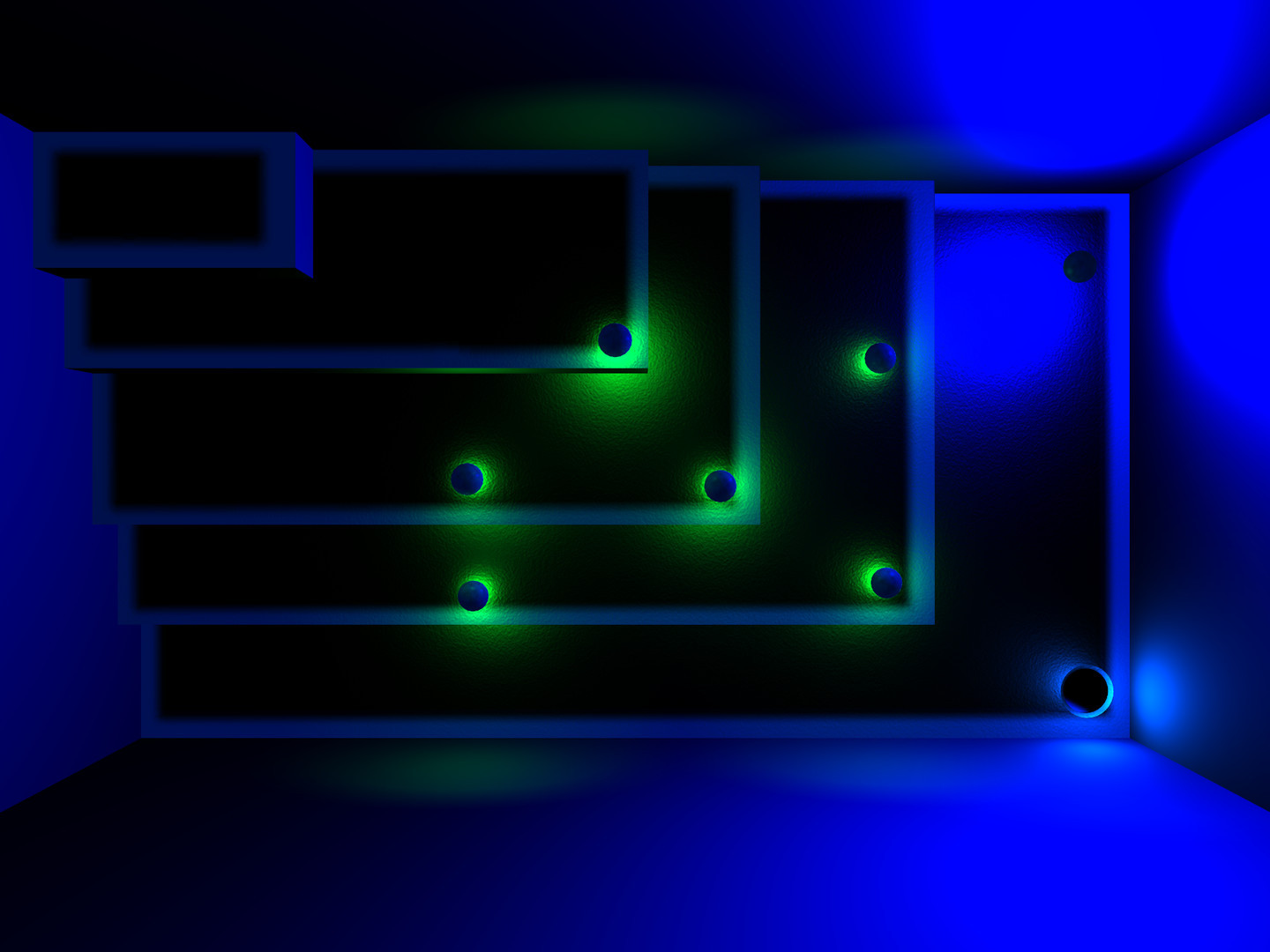 "Glow Ball" - The billiard puzzle game - кадр 10